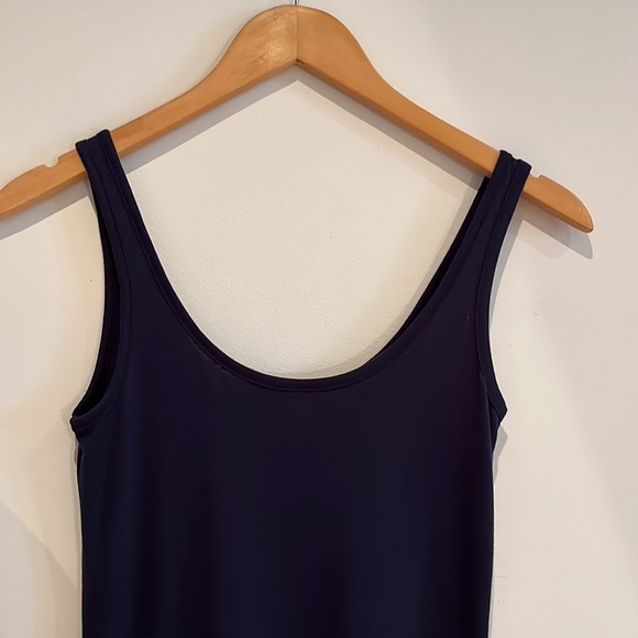 Vero Moda navy blue maxi tank dress - Picture 3 of 6